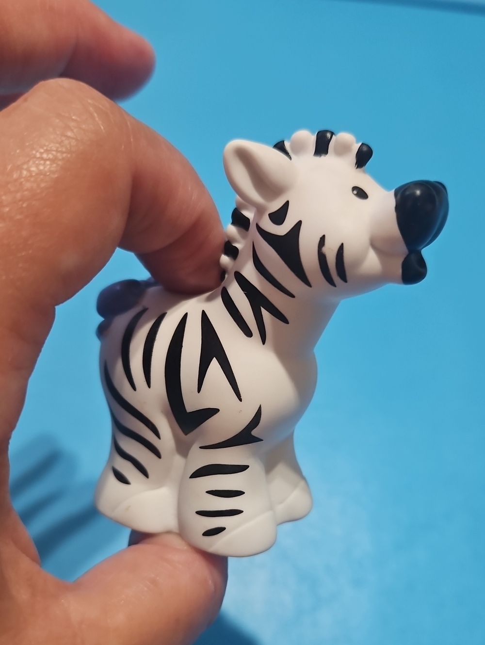 Fisher-Price Little People Zebra figure,